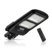 Farola solar LED 90 W con sensor de movimiento y mando