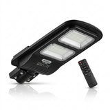 Farola solar LED 90 W con sensor de movimiento y mando