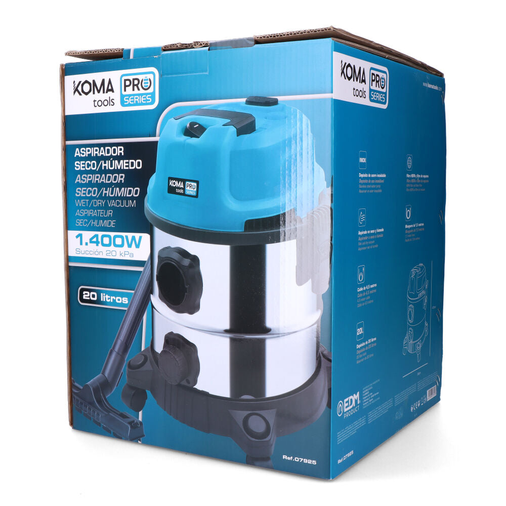 ASPIRADOR SECO / HÚMEDO, 1400 W