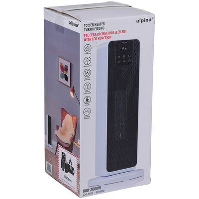 Calefactor de Torre 800/2000 W