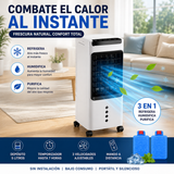 FreshBreeze Pro™ | Climatizador Portátil 3 en 1 con Depósito de 5L y Mando a Distancia