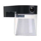 APLIQUE SOLAR CILINDRICO 4 W 500 Lm, 3.000/4.000/6.500 K, 3CCT, CON SENSOR, NEGRO