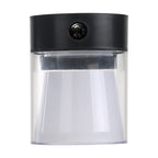 APLIQUE SOLAR CILINDRICO 4 W 500 Lm, 3.000/4.000/6.500 K, 3CCT, CON SENSOR, NEGRO