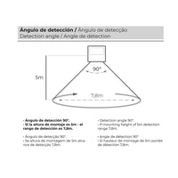 FOCO PROYECTOR LED SOLAR 200W 1500Lm 6500K