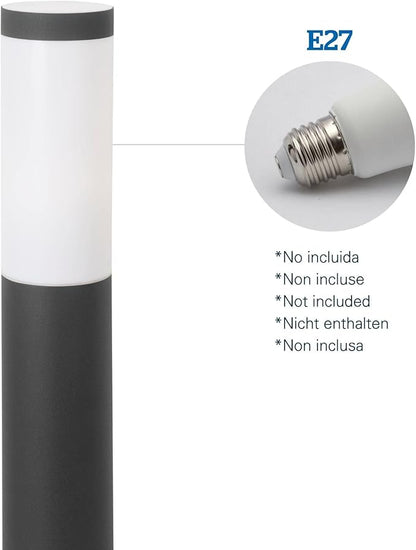 FORLIGHT Koral Baliza Exterior para Jardín Resistente al Agua IP55