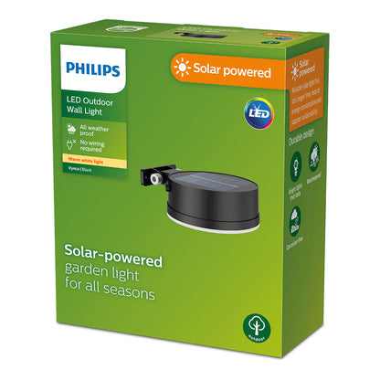 APLIQUE SOLAR REDONDO, IP 44 1,5W, 200Im 2700K
