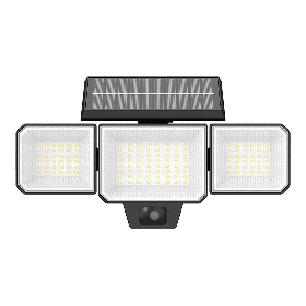 APLIQUE SOLAR NYSIL CON SENSOR, NEGRO, 8,7 W, 5000 K, 1000 lm