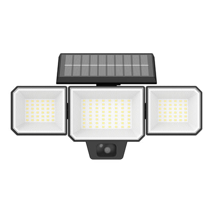 APLIQUE SOLAR NYSIL CON SENSOR, NEGRO, 8,7 W, 5000 K, 1000 lm