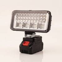 Foco LED portátil 108 W con batería recargable