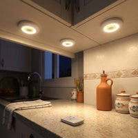 Luces LED inalámbricas con mando, pack de 3