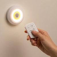 Luces LED inalámbricas con mando, pack de 3