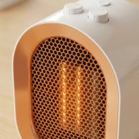 Calefactor cerámico PTC 1200 W portátil blanco