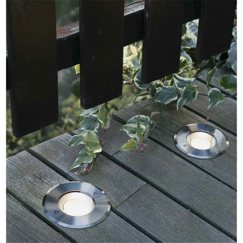 Empotrable Led exterior FARO SURIA 120 Inox 60º