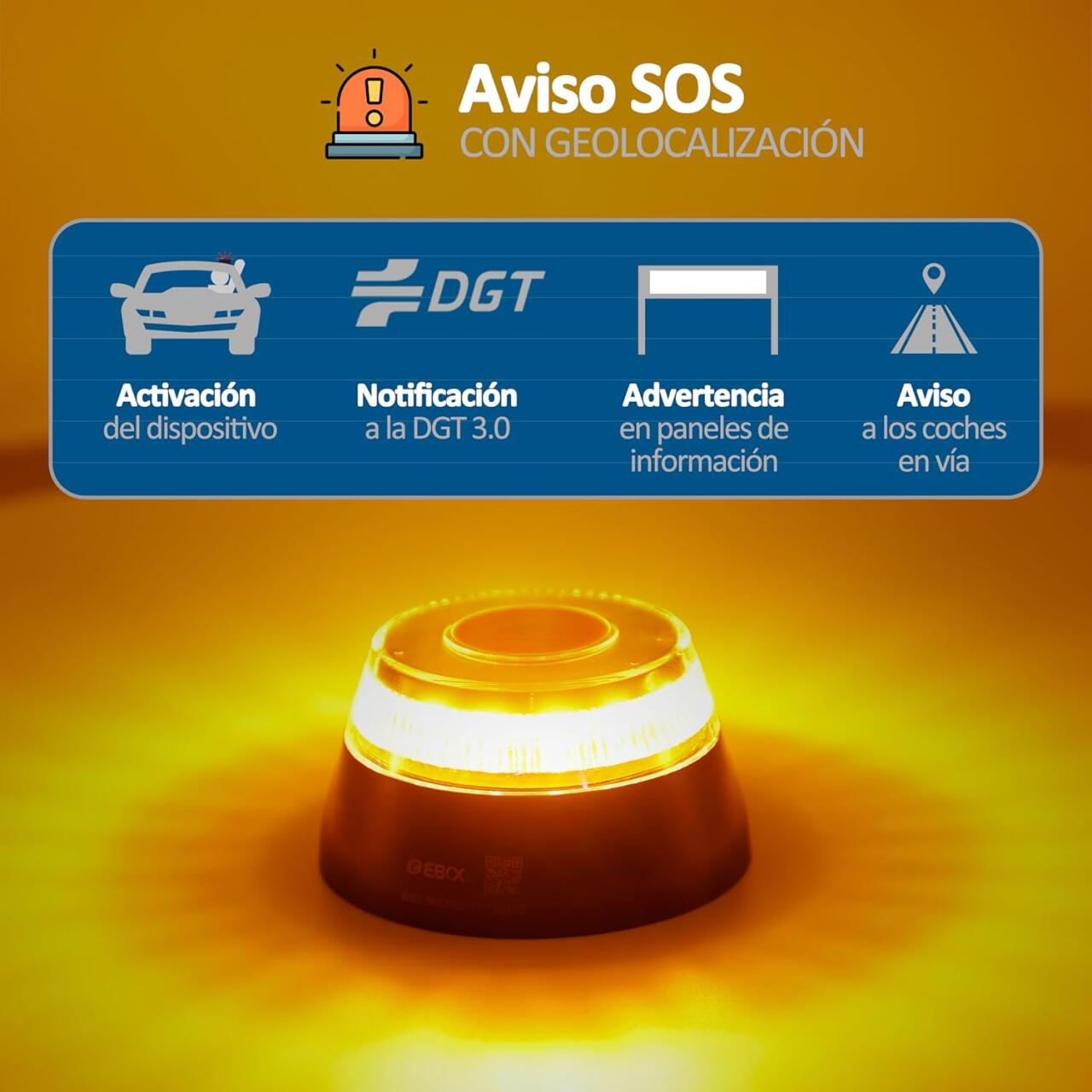 Baliza V16 DGT: visible, conectada y obligatoria