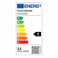 Ventilador de Techo Blanco con Luz LED y Aspas Retráctiles — Motor DC Silencioso, 6 Velocidades y Mando a Distancia
