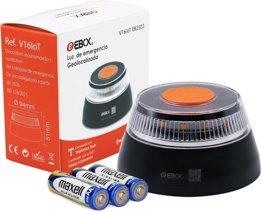 Baliza V16 DGT: visible, conectada y obligatoria