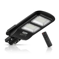 Farola solar LED 90 W con sensor de movimiento y mando