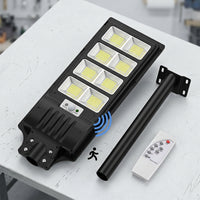 Farola solar exterior con sensor de movimiento 400 W