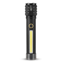 Linterna LED con zoom de alta potencia