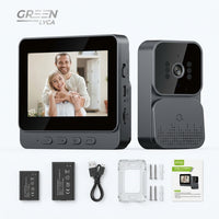 Timbre inteligente con cámara Green Lyca GL70425