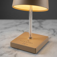 Lámpara de mesa táctil LED regulable