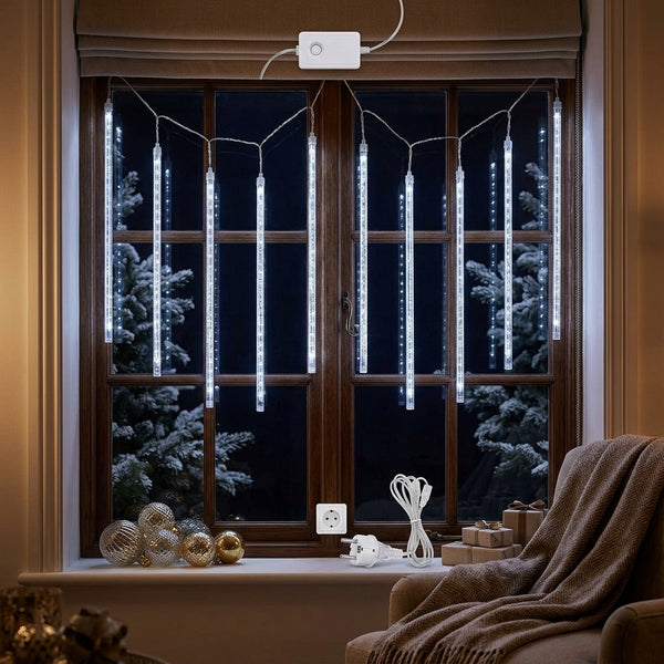 Luces de Navidad en cascada