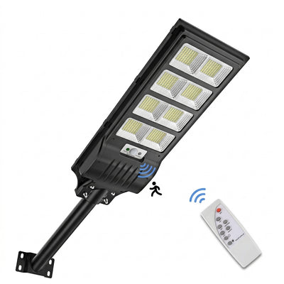 Farola solar exterior con sensor de movimiento 400 W