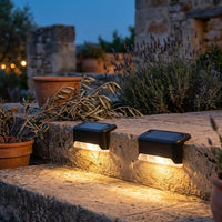 Luz solar para escaleras, pack de 2