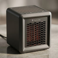 Calefactor cerámico portátil 1500 W con 3 niveles y luz ambiente