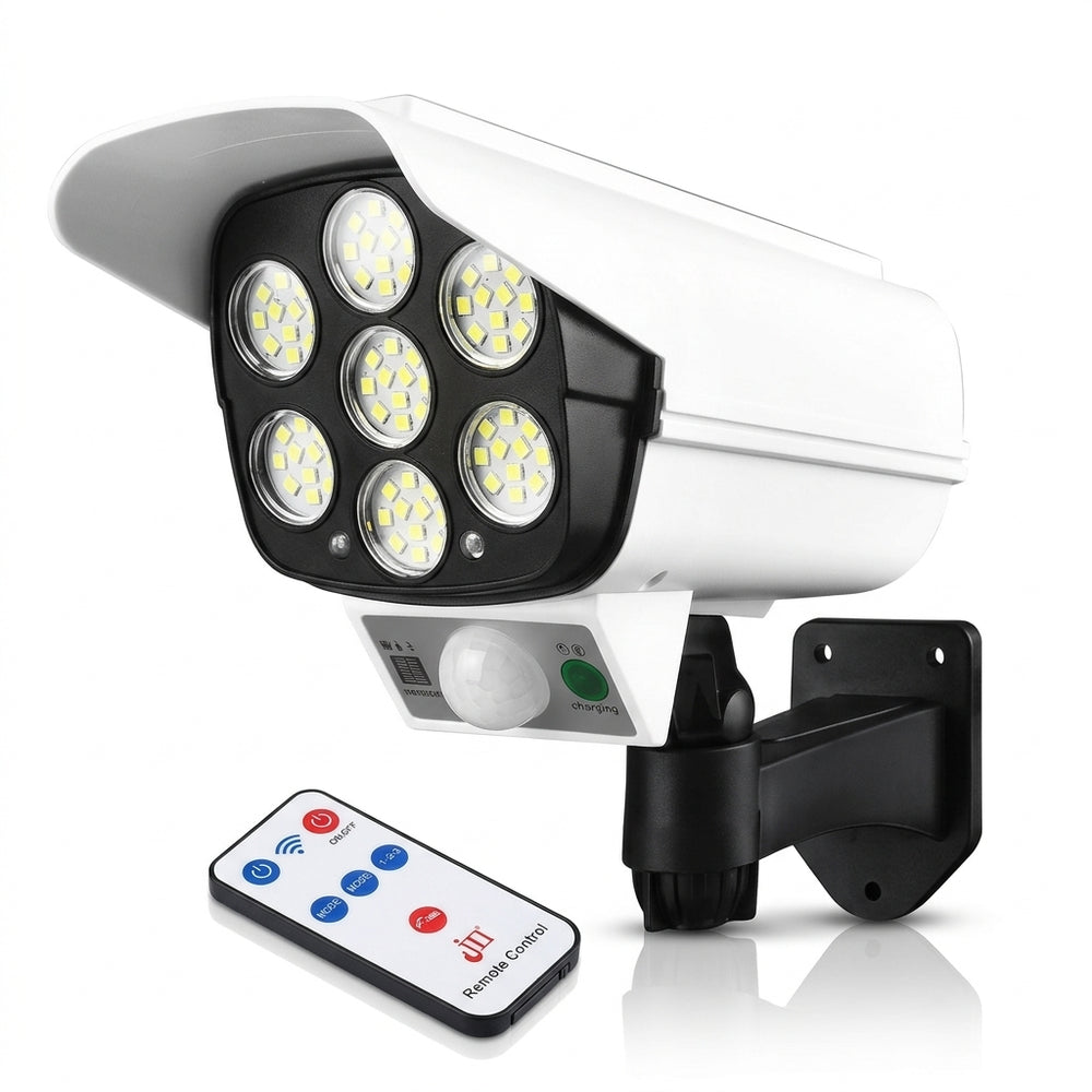 Foco LED simulador de cámara con mando