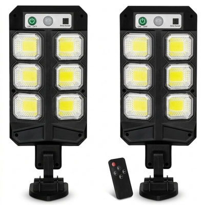 Luz solar de pared con mando 72 LED